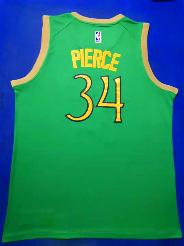Men Boston Celtics #34 Pierce Green Nike City Edition NBA Jerseys